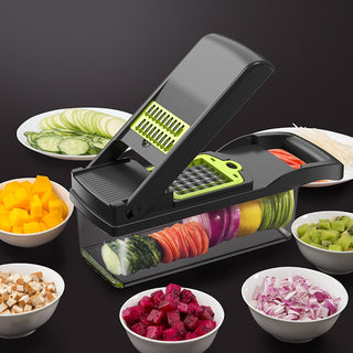 12 In 1 Multifunctional Vegetables /Fruits /Potatoes Chopper