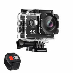 4K Waterproof Digital UHD WiFi Camera + RF Remote And Accessories