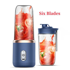 2024 New Portable USB Fresh Fruit Juice Blender Mini Mixer Electric