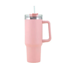 40oz Insulated Mug Tumbler With Straw