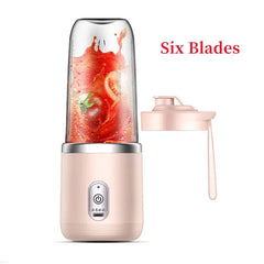 2024 New Portable USB Fresh Fruit Juice Blender Mini Mixer Electric