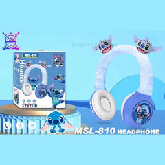 New Disney Stitch Wireless Bluetooth Headphones MSL-810 HIFI Stereo