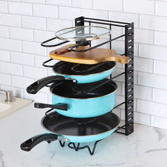 Heavy Duty Adjustable Pot/Pan Rack