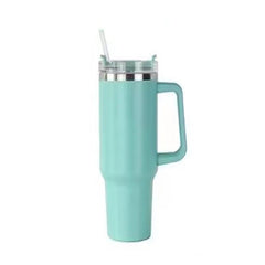 40oz Insulated Mug Tumbler With Straw