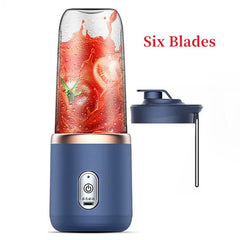 2024 New Portable USB Fresh Fruit Juice Blender Mini Mixer Electric