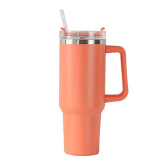 40oz Insulated Mug Tumbler With Straw