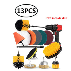 UNTIOR Electric Drill Brush Attachment Set Power Scrubber Brush Car