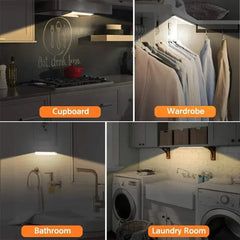 Motion Sensor LED Under Cabinet Lamp / Dimmable Rechargeable Night Light