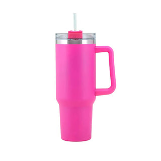 40oz Insulated Mug Tumbler With Straw