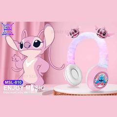 New Disney Stitch Wireless Bluetooth Headphones MSL-810 HIFI Stereo