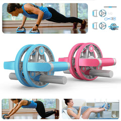 Multifunctional Abdominal Wheel Pull Strap Gym Fitness Training Set