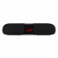 Bluetooth Soundbar Speaker with Clock Display