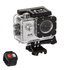 4K Waterproof Digital UHD WiFi Camera + RF Remote And Accessories